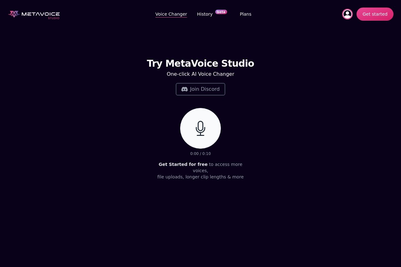 MetaVoice Studio